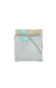 2 Pack Muslin Blankets