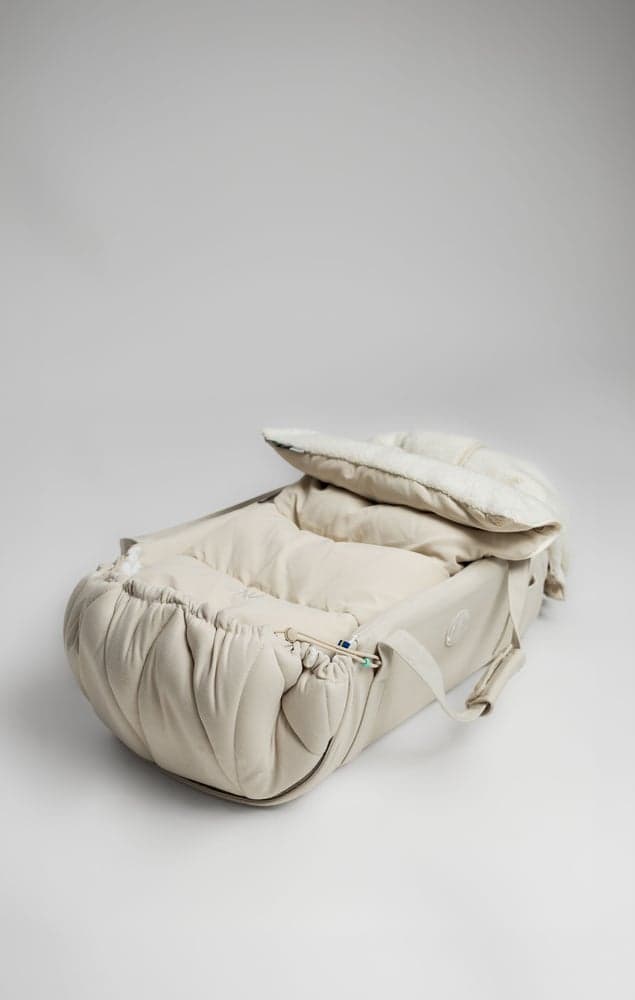 SleepCarrier & Chancelière en laine et duvet Set