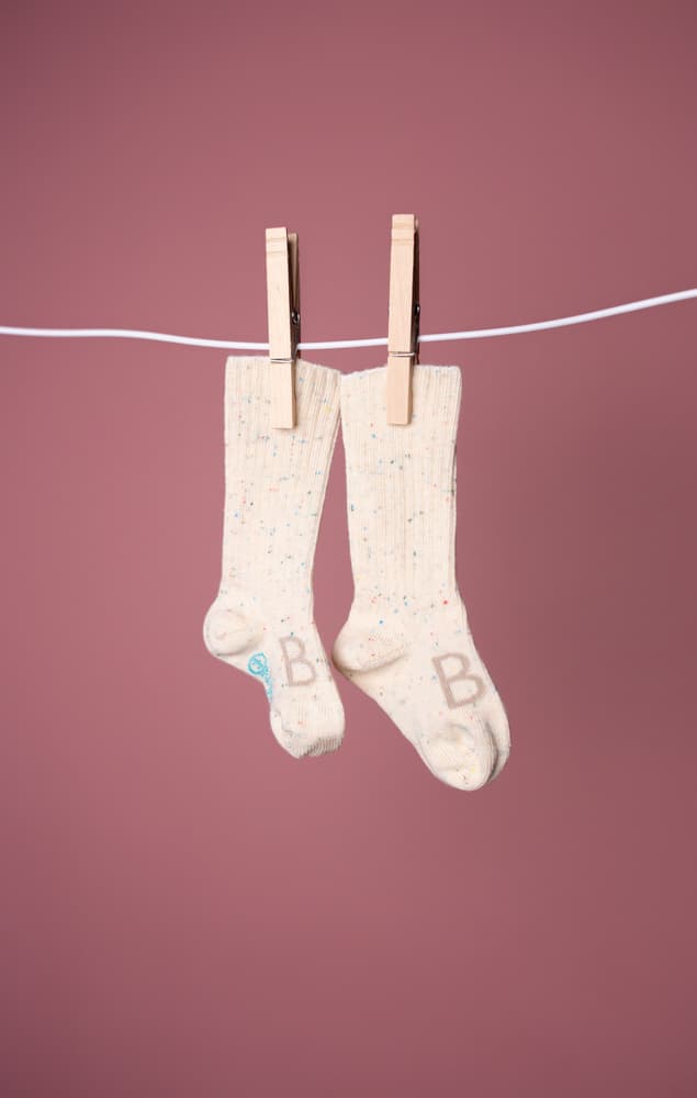 Chaussettes bébé pour annonce de grossesse